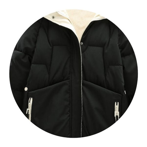 Női hosszú kabát cipzárral és kapucnival - három színben