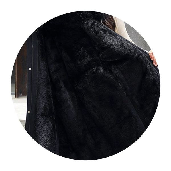 Geaca de iarna de dama model nou cu captuseala calda