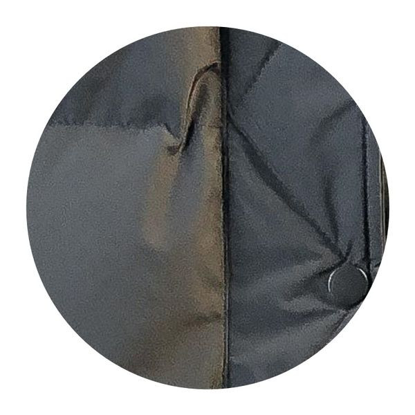 Női széles téli kabát zsebekkel