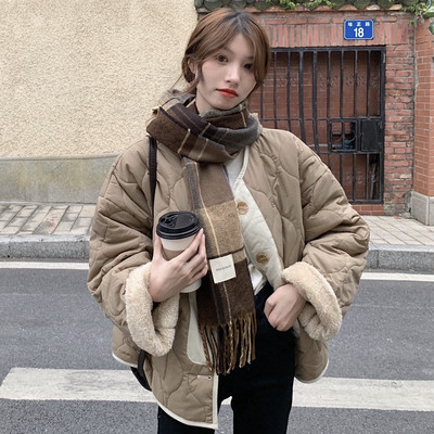 Geaca de iarna de dama cu nasturi in trei culori