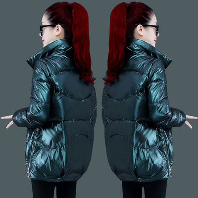 Téli kabát magas gallérral - több színben