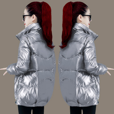 Téli kabát magas gallérral - több színben