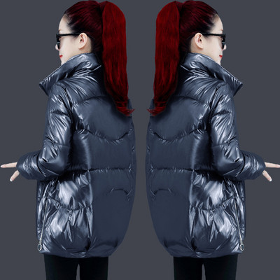 Téli kabát magas gallérral - több színben