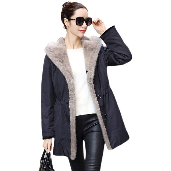 Női hosszú kabát meleg béléssel, három színben