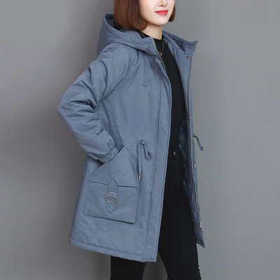 Geaca de dama model gratuit cu buzunar si gluga