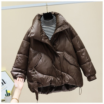 Geaca casual dama model lat cu guler inalt