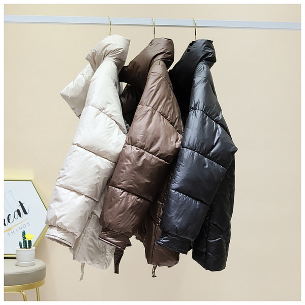 Geaca casual dama model lat cu guler inalt