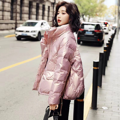 Geaca de iarna de dama cu nasturi in trei culori