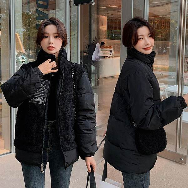 Napi meleg női kabát magas gallérral - három színben