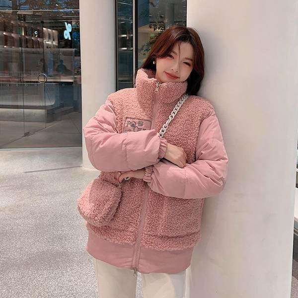 Napi meleg női kabát magas gallérral - három színben