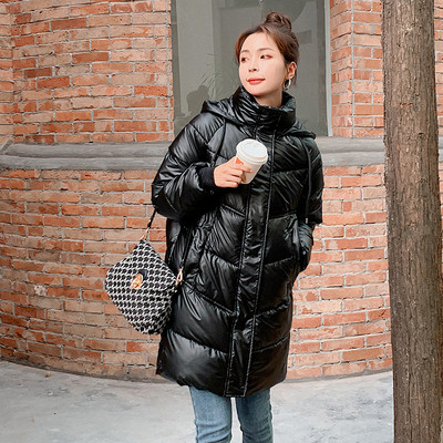 Női kabát kapucnival - ingyenes modell