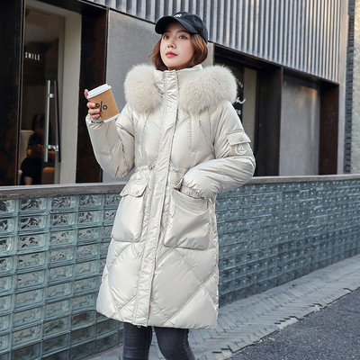 Naiste pikk jakk sule ja taskutega kapuutsiga