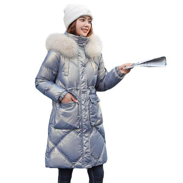 Naiste pikk jakk sule ja taskutega kapuutsiga