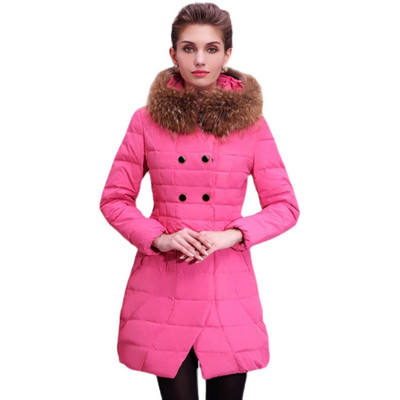 Új modell női kabát kapucnis pehelyes - két modell