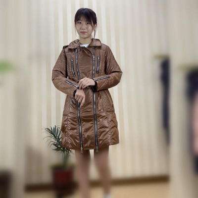 Geaca de dama de iarna model nou cu gluga si buzunare - mai multe culori