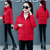 Geaca de iarna cu buzunare si fermoar pentru femei