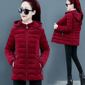 Rövid télikabát kordbársonyból