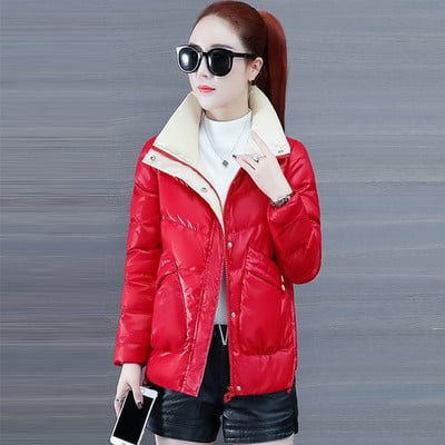 Rövid női kabát puha béléssel