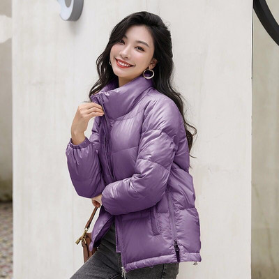 Geaca scurta toamna-iarna cu fermoare laterale