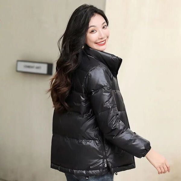 Geaca scurta toamna-iarna cu fermoare laterale