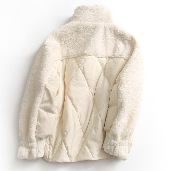 Jachetă de puf de damă modernă model simplu