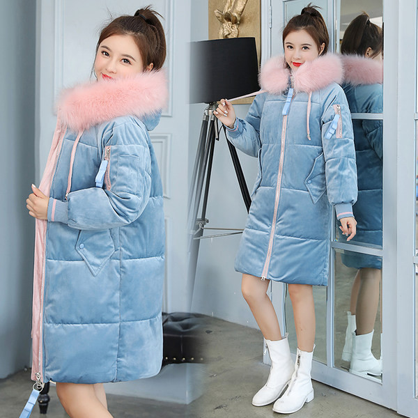 Új modell női kabát kapucnis pehelyes - télire is alkalmas