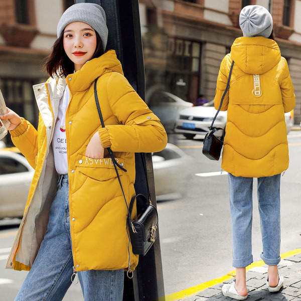 Női alkalmi kabát kapucnival