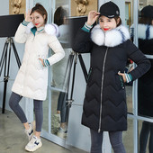 Téli meleg melegítő pehellyel - közepes hosszúságú