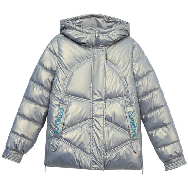 Modern női téli kabát kapucnival