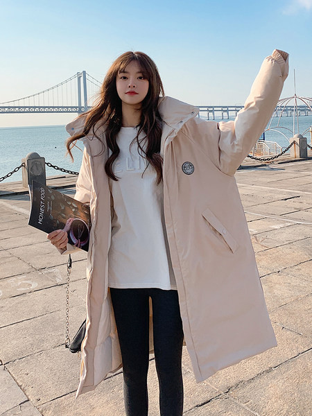 Jachetă parka lungă de iarnă pentru femei