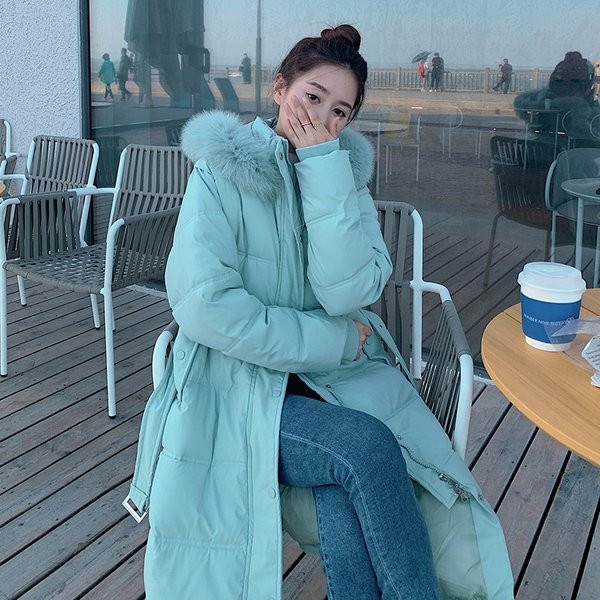 Jachetă lungă de damă cu glugă