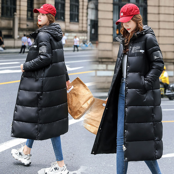 Jachetă lungă model nou cu glugă