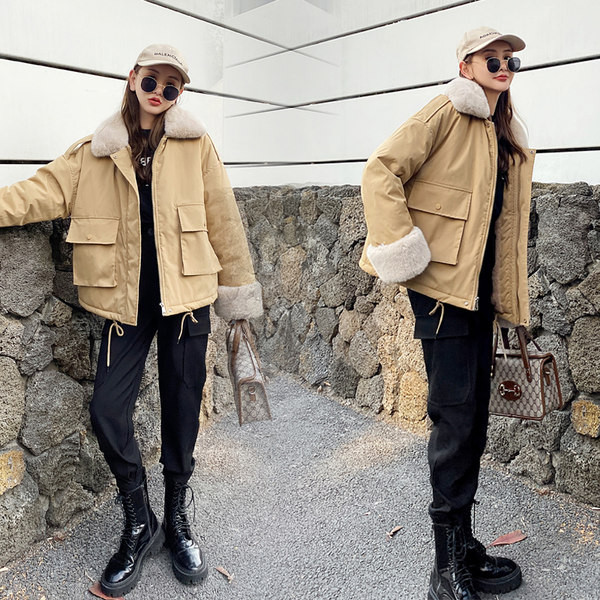 Geaca de iarna scurta de dama Daily cu puf