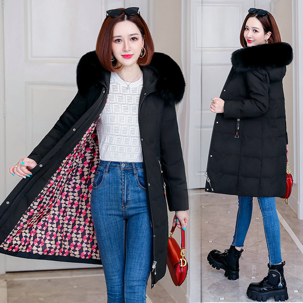 Jachetă de puf de damă elegantă model slim