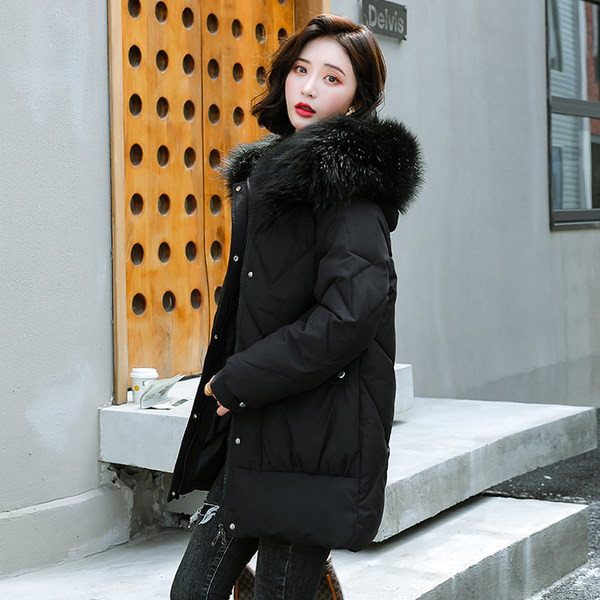 Jachetă de puf actuală cu glugă