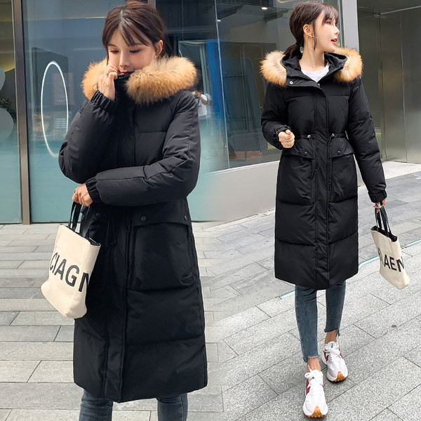 Jachetă lungă casual de damă, cu legături în talie și închidere cu fermoar