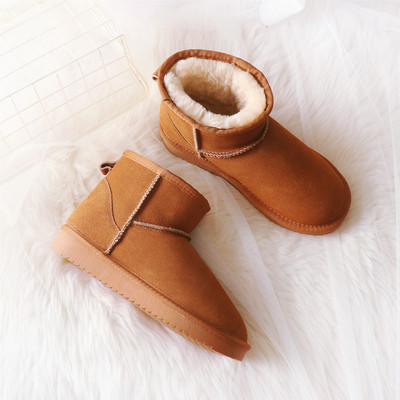 Дамски зимни боти до глезена с топла подплата