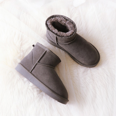 Дамски зимни боти до глезена с топла подплата