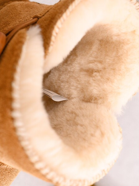 Дамски зимни боти до глезена с топла подплата