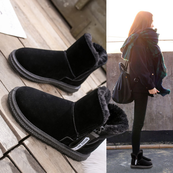 Ежедневни дамски боти с мека топла подплата