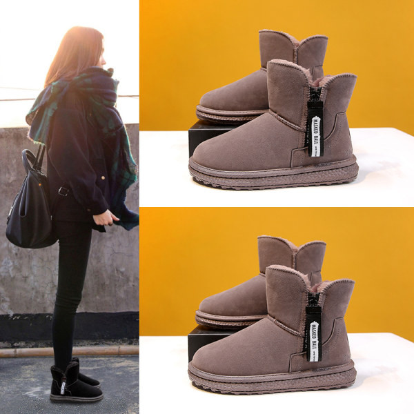 Ежедневни дамски боти с мека топла подплата