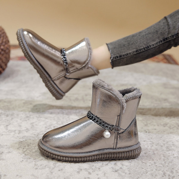 Дамски зимни боти с топла  подплата