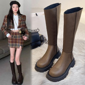 Ежедневни кожени ботуши в два цвята