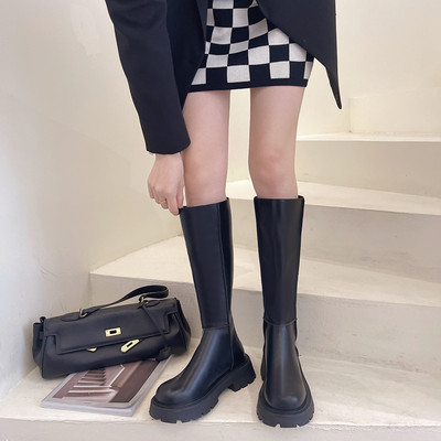 Ежедневни кожени ботуши в два цвята