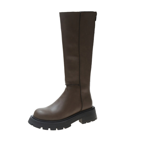 Ежедневни кожени ботуши в два цвята