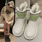 Водоустойчиви зимни боти с топла подплата