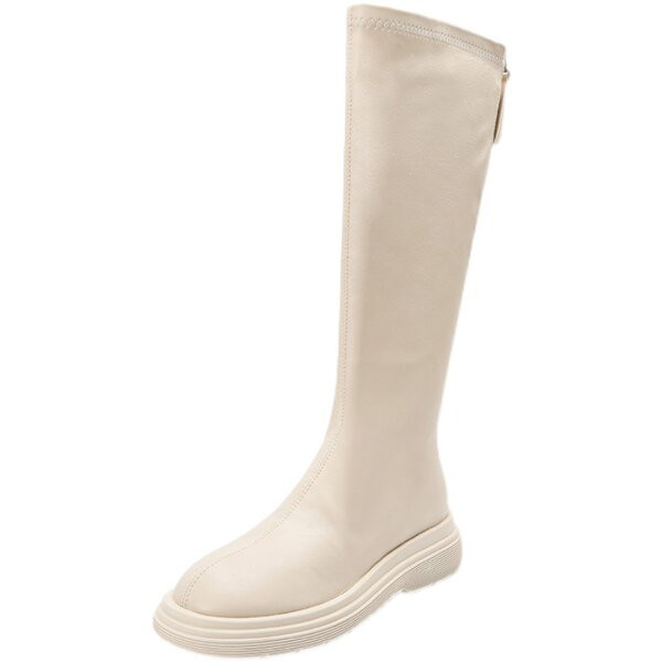 Нов модел ботуши с цип - от еко кожа