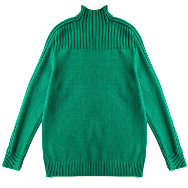 Γυναικείο χειμωνιάτικο πουλόβερ με ψηλό γιακά