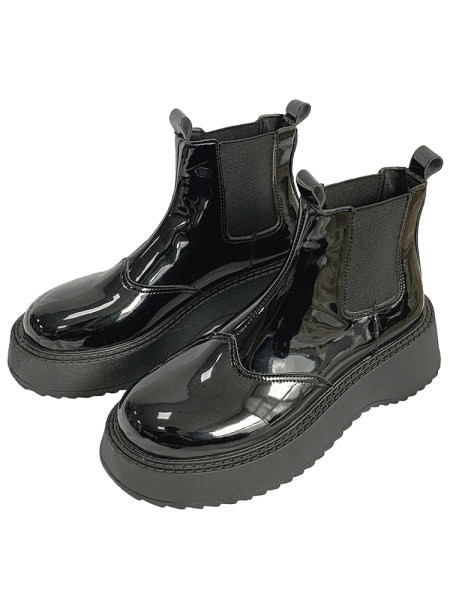 Дамски ежедневни боти в черен цвят - два модела