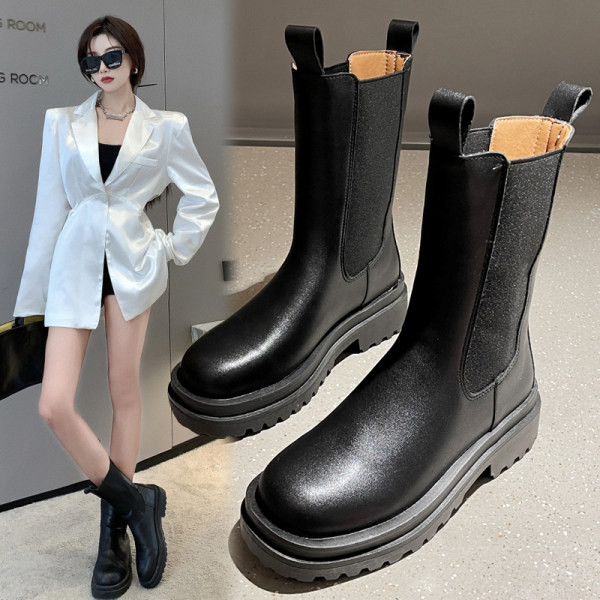 Bőr női csizma - két modell